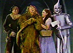 Dorothy and her crew, The Wizard of Oz
