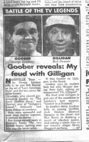 Goober vs. Gilligan (1995)