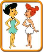 Wilma Flintstone and Betty Rubble, The Flintstones