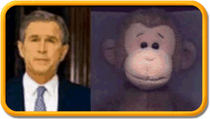Curious George W. Bush